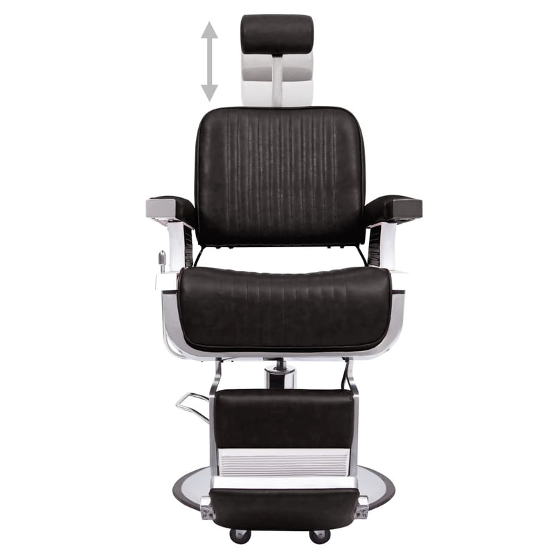 Load image into Gallery viewer, VidaXL Kappersstoel 68x69x116 cm kunstleer zwart