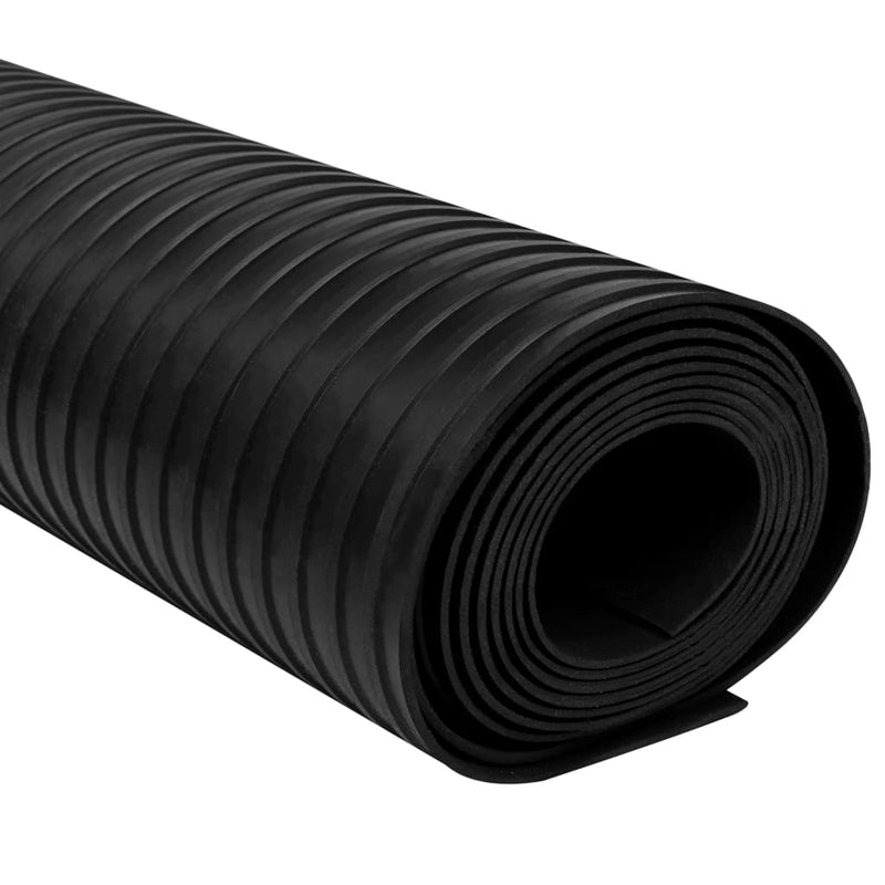 Load image into Gallery viewer, Vidaxl vloermat anti-slip 3 mm 1,5x2 m rubber brede ribbel