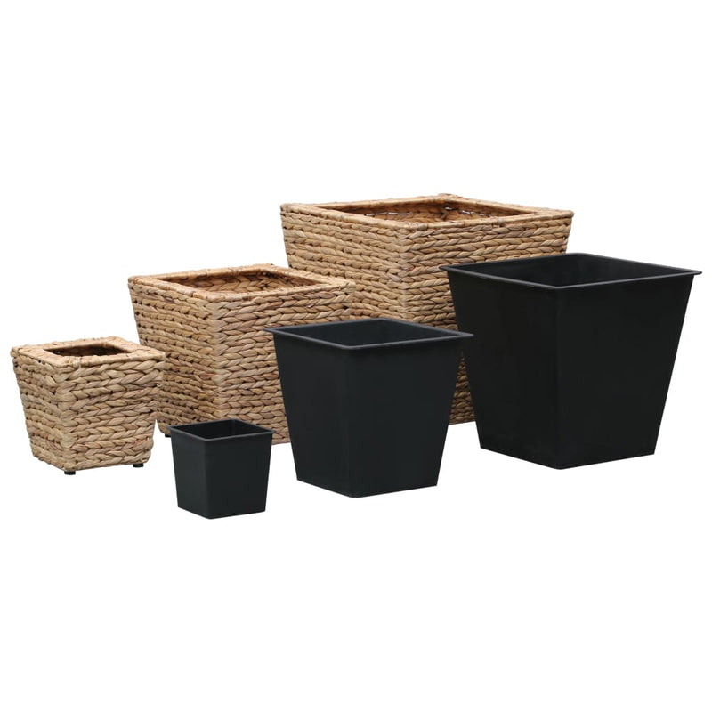 Load image into Gallery viewer, Vidaxl plantenbakken verhoogd 3 st waterhyacint