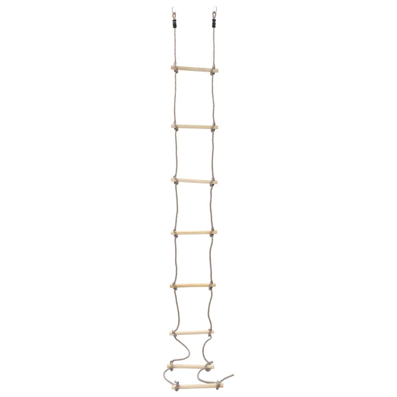 Load image into Gallery viewer, Vidaxl touwladder 290 cm hout