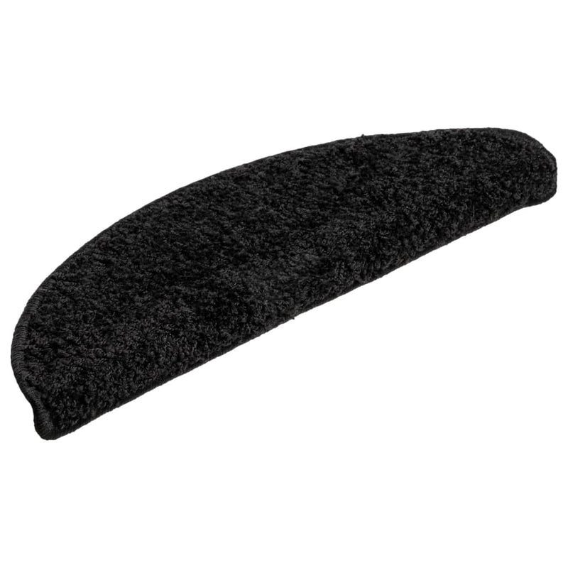 Load image into Gallery viewer, Vidaxl trapmatten 15 st 56x17x3 cm zwart