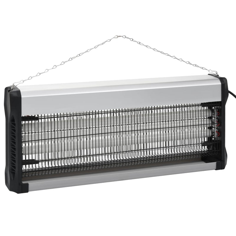 Load image into Gallery viewer, Vidaxl insectenverdelger 60 w aluminium abs zwart