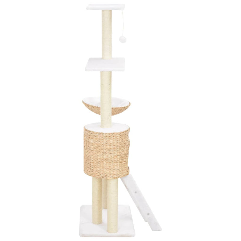 Load image into Gallery viewer, Vidaxl kattenkrabpaal met sisal krabpaal zeegras