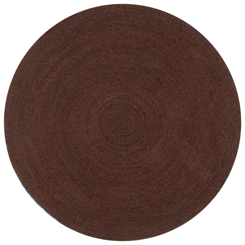 Load image into Gallery viewer, Vidaxl vloerkleed handgemaakt rond 150 cm jute bruin