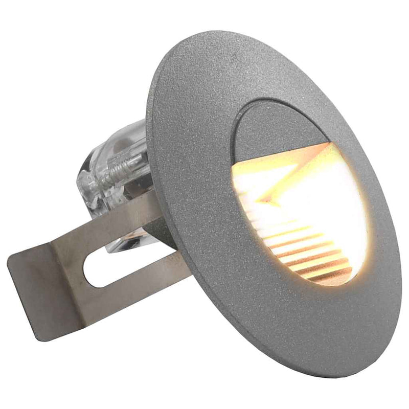 Cargue la imagen en el visor de la galería, Vidaxl led-buitenwandlampen 6 st 2 w rond zilverkleurig