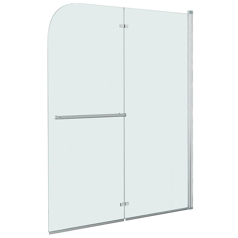 Load image into Gallery viewer, Vidaxl douchewand inklapbaar 2 panelen 120x140 cm esg