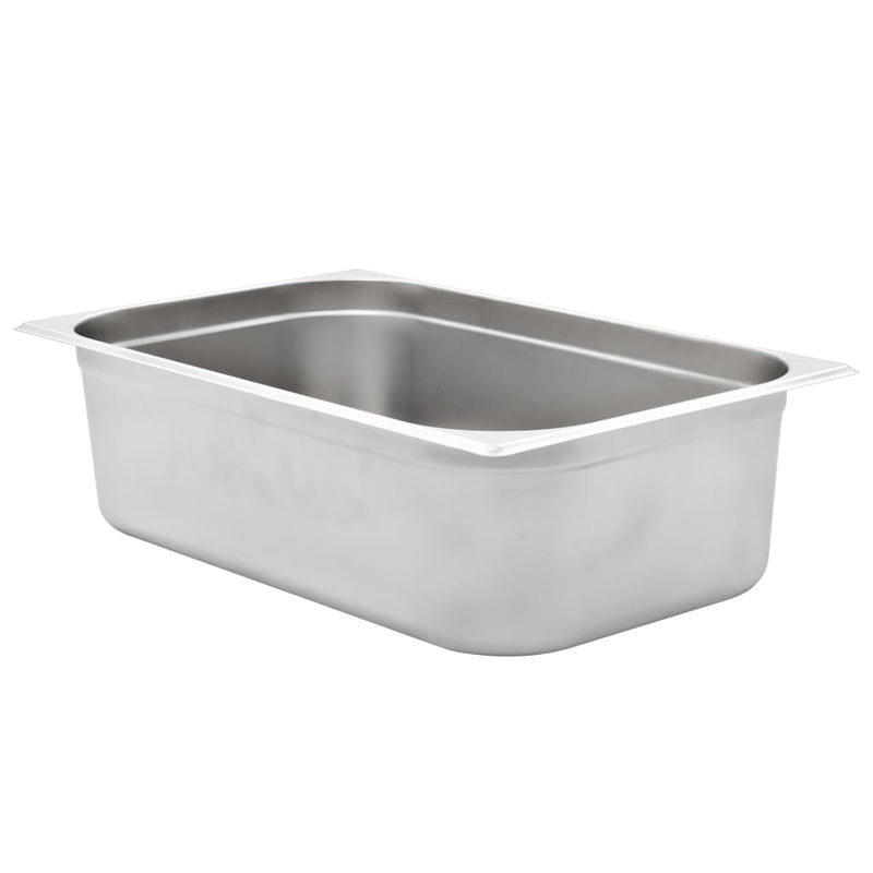 Load image into Gallery viewer, Vidaxl gastronormbakken 2 st gn 1 1 150 mm roestvrij staal