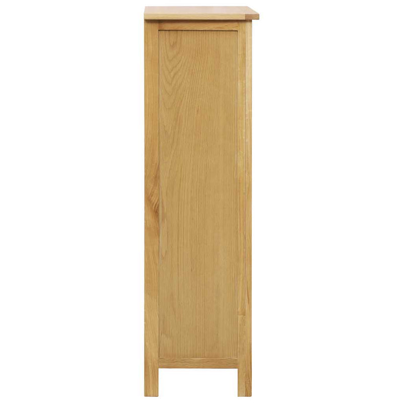 Afbeelding laden in galerijviewer, Vidaxl schoenenkast 76x37x105 cm massief eikenhout