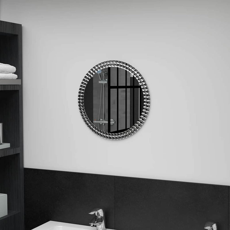 Afbeelding laden in galerijviewer, Vidaxl wandspiegel 40 cm gehard glas