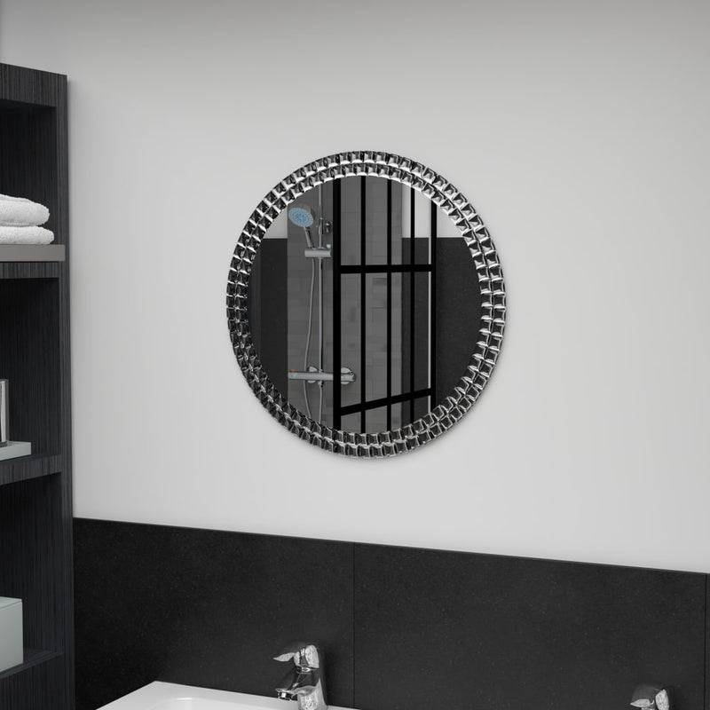 Load image into Gallery viewer, VidaXL Wandspiegel 50 cm gehard glas