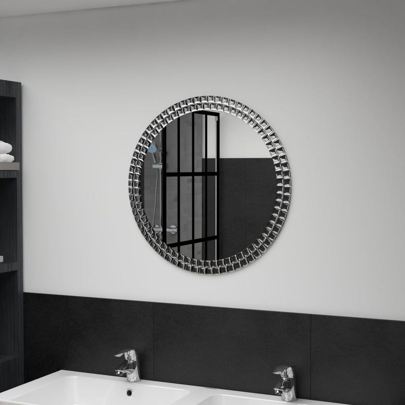 Load image into Gallery viewer, VidaXL Wandspiegel 60 cm gehard glas