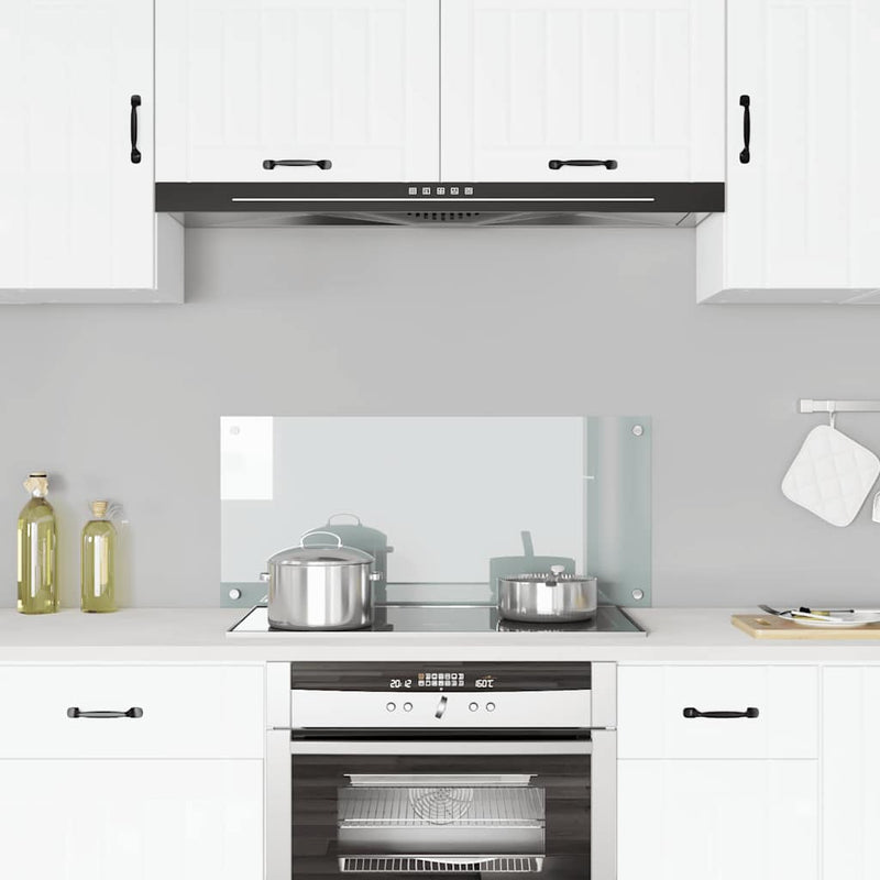 Load image into Gallery viewer, Vidaxl spatscherm keuken 90x40 cm gehard glas transparant