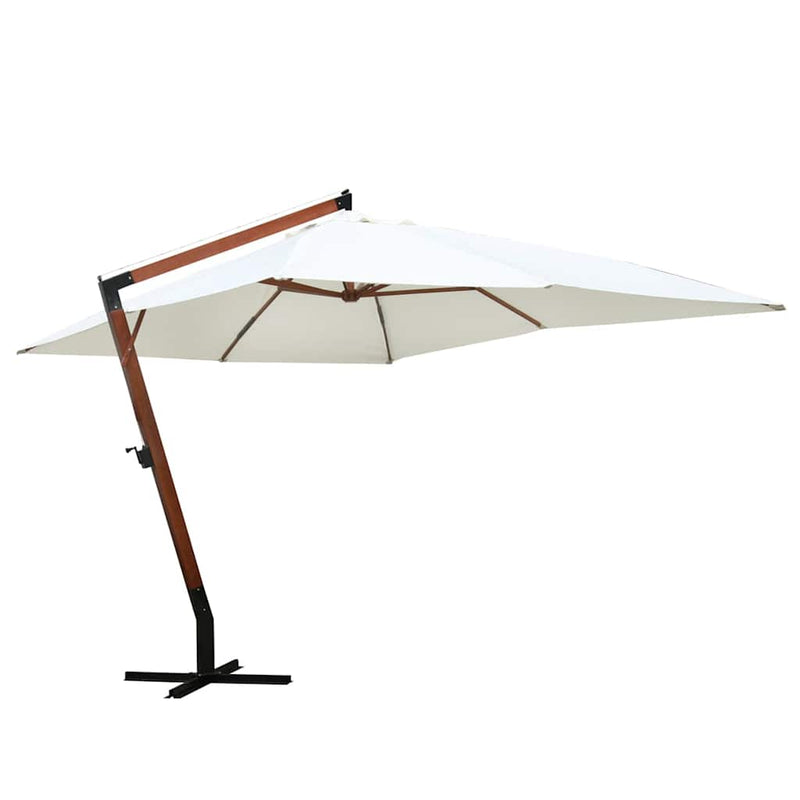 Chargez l'image dans la visionneuse de la galerie, Vidaxl parasol 300x400 cm wit