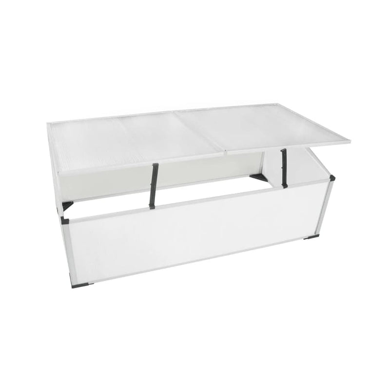 Afbeelding laden in galerijviewer, Vidaxl koude bak met 2 deksels 110x55x41 cm