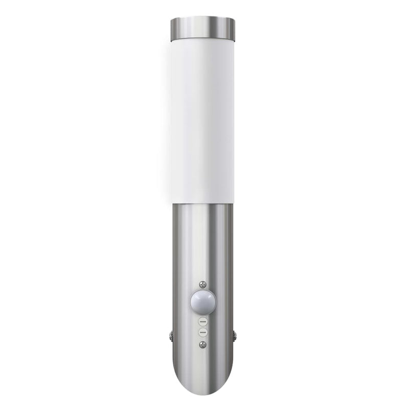 Load image into Gallery viewer, VidaXL Buitenlamp RVS Enego met sensor