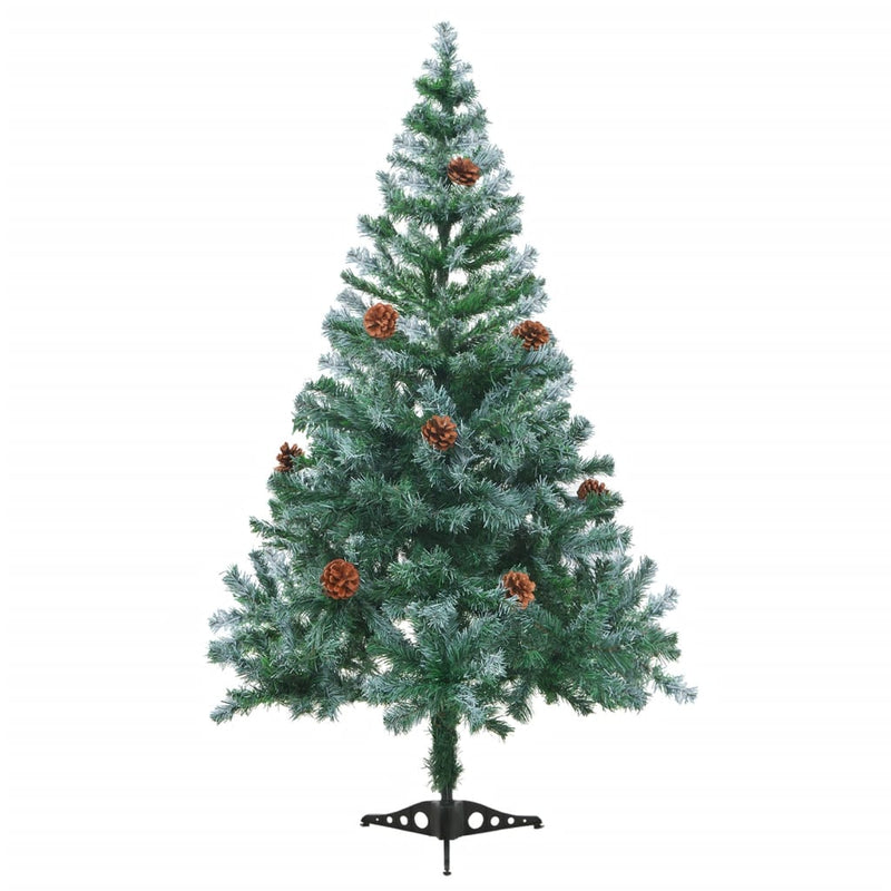 Load image into Gallery viewer, Vidaxl kunstkerstboom met dennenappels 150 cm