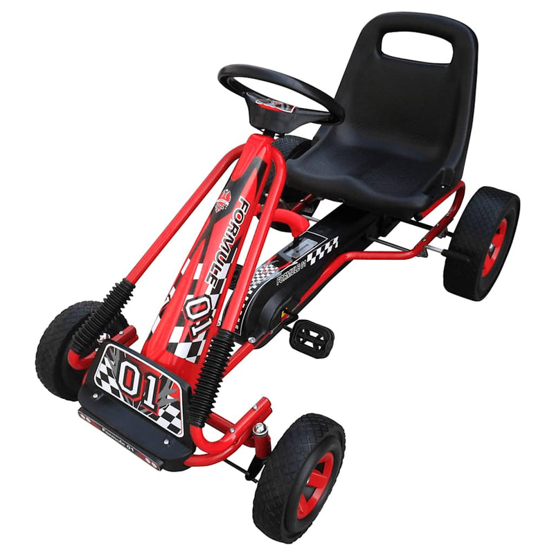 Laden Sie das Bild in Galerie -Viewer, Vidaxl skelter f1 junior rood