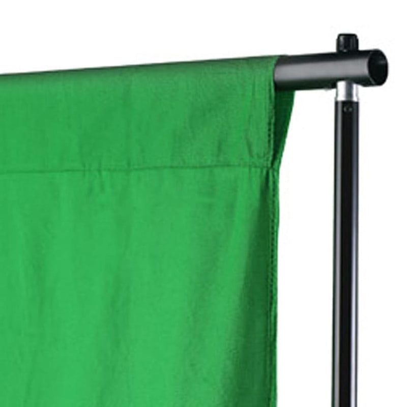 Load image into Gallery viewer, Vidaxl achtergrond zonder standaard chromakey 300x300 cm katoen groen