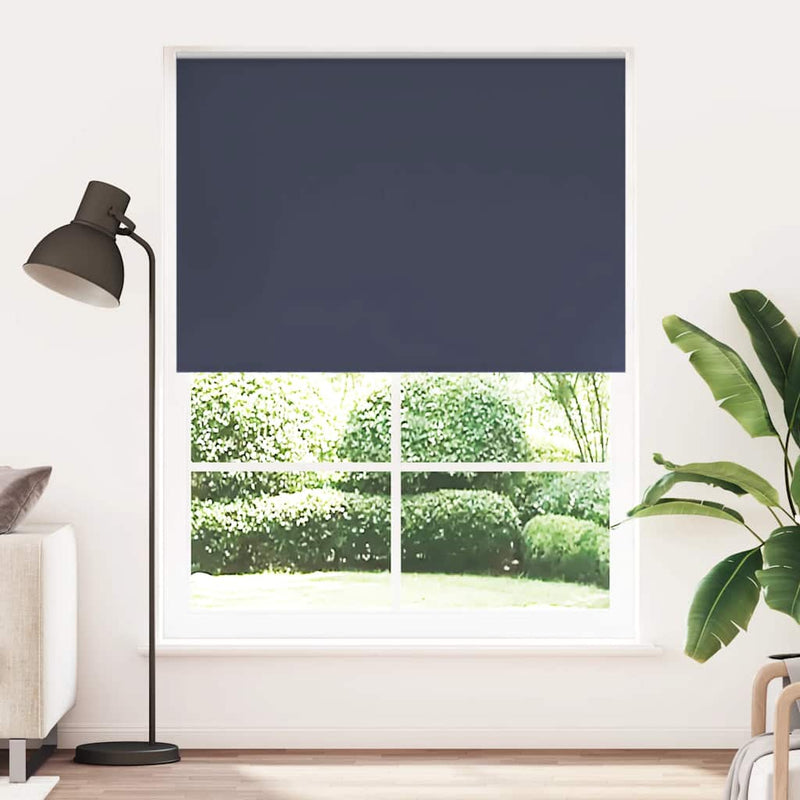 Afbeelding laden in galerijviewer, Vidaxl rolgordijn verduisterend 144,4 x 230 cm stofbreedte 140 cm marine