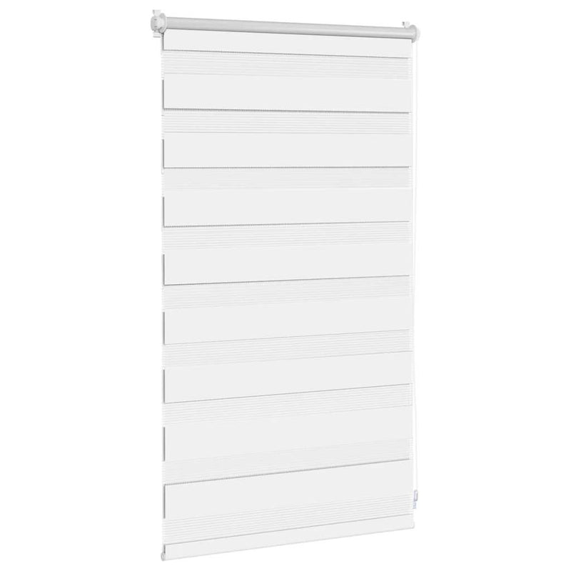 Load image into Gallery viewer, Vidaxl zebra rolgordijn 50,9 x 100 cm stofbreedte 46,7 cm wit