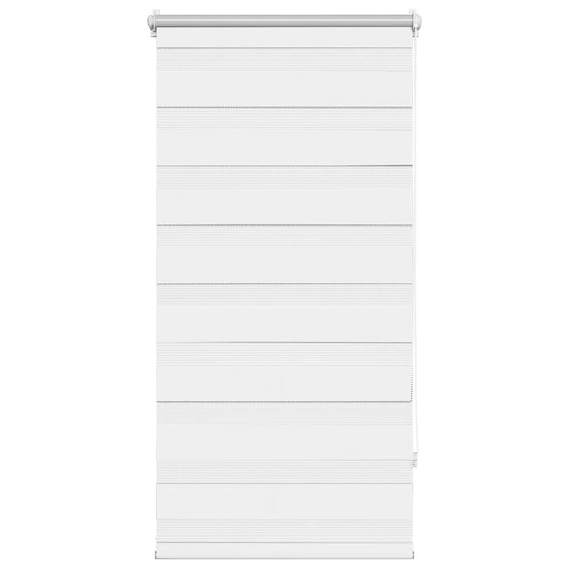 Load image into Gallery viewer, Vidaxl zebra rolgordijn 60,9 x 120 cm stofbreedte 56,7 cm wit