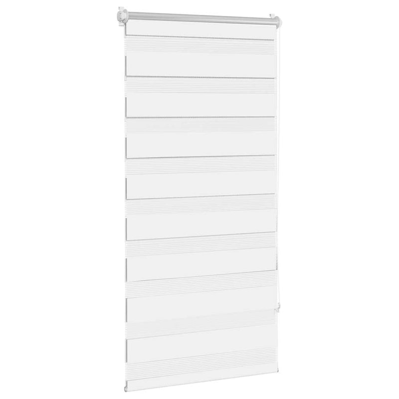 Load image into Gallery viewer, Vidaxl zebra rolgordijn 60,9 x 120 cm stofbreedte 56,7 cm wit