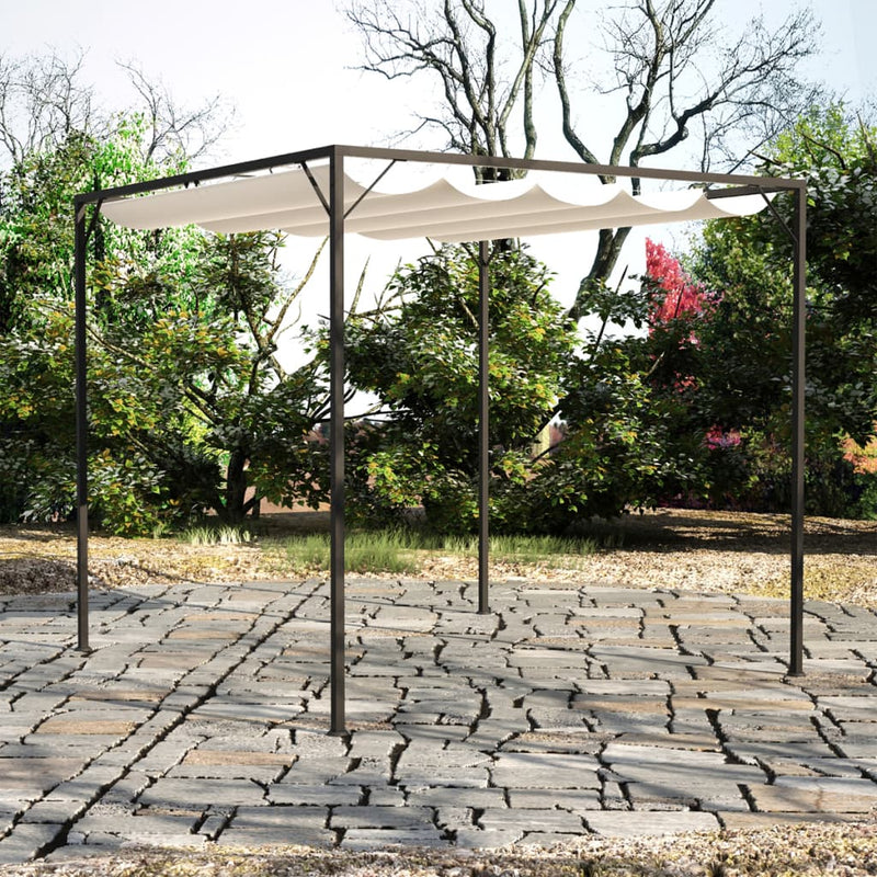 Load image into Gallery viewer, VidaXL Tuinpaviljoen met inschuifbaar dak