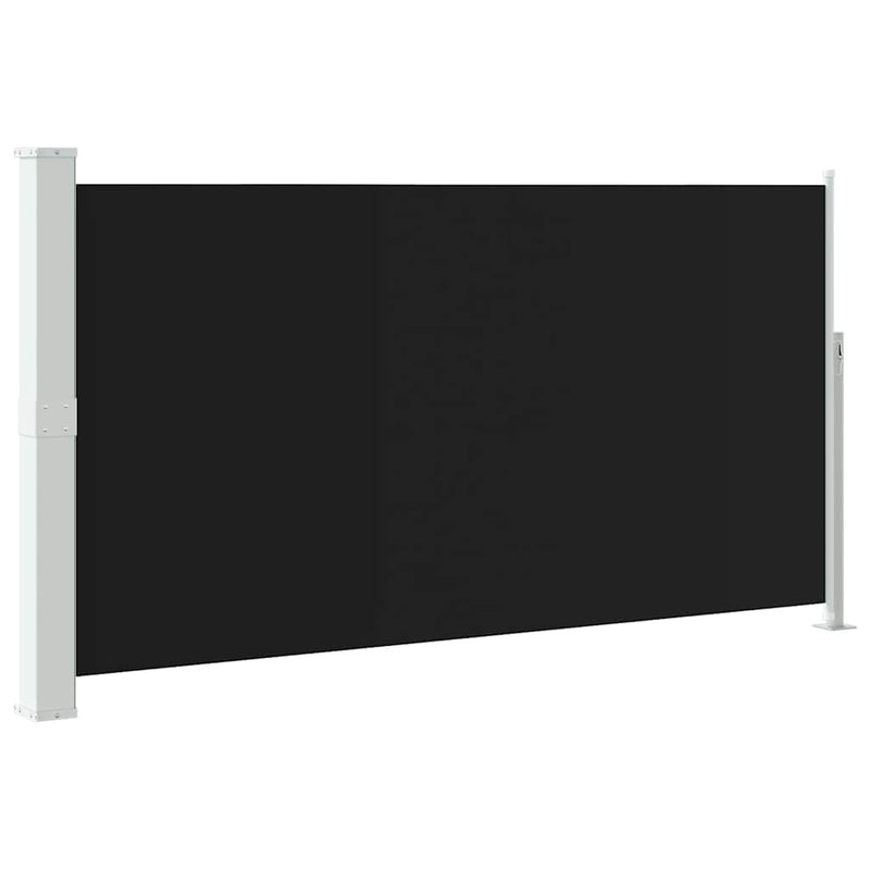 Afbeelding laden in galerijviewer, Vidaxl wind- zonnescherm uittrekbaar 160x300 cm zwart