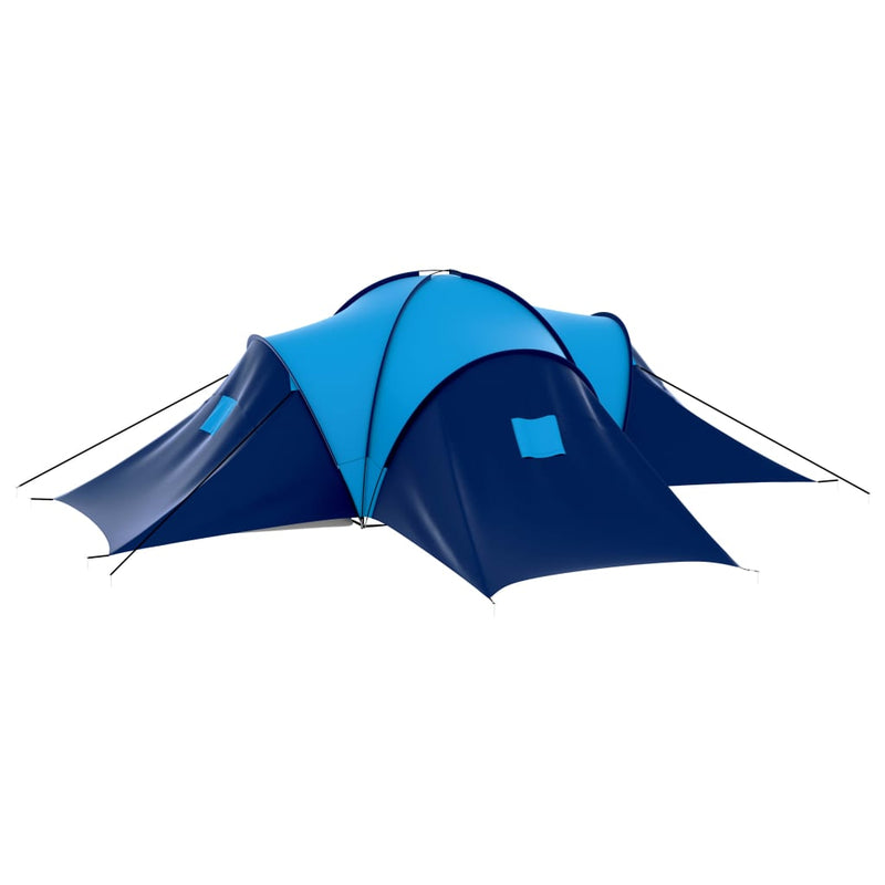 Load image into Gallery viewer, Vidaxl tent 9-persoons donkerblauw en blauw