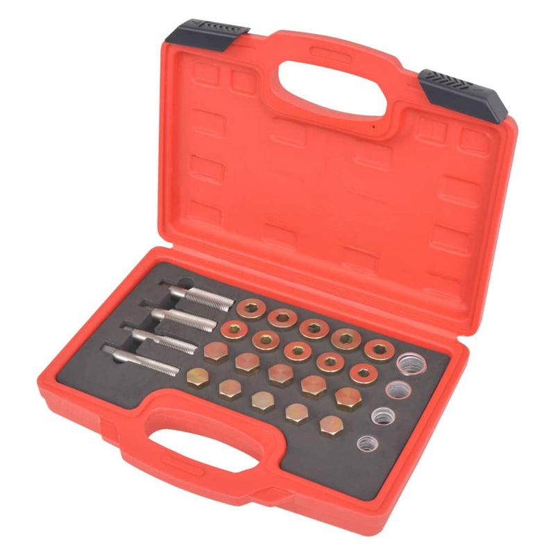 Afbeelding laden in galerijviewer, Vidaxl olieaftapplug-reparatieset m13 m15 m17 m20 64-delig