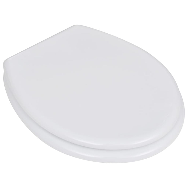 Load image into Gallery viewer, Vidaxl toiletbril simpel ontwerp mdf wit