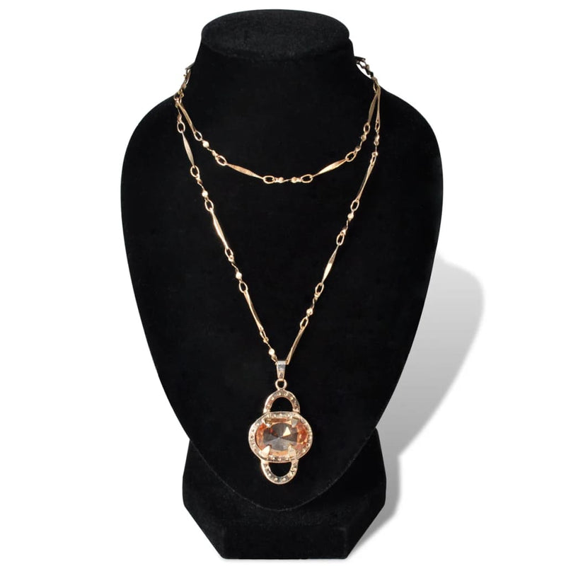 Load image into Gallery viewer, Vidaxl sieradenhouder voor ketting 9x8,5x15 cm zwart 4 st