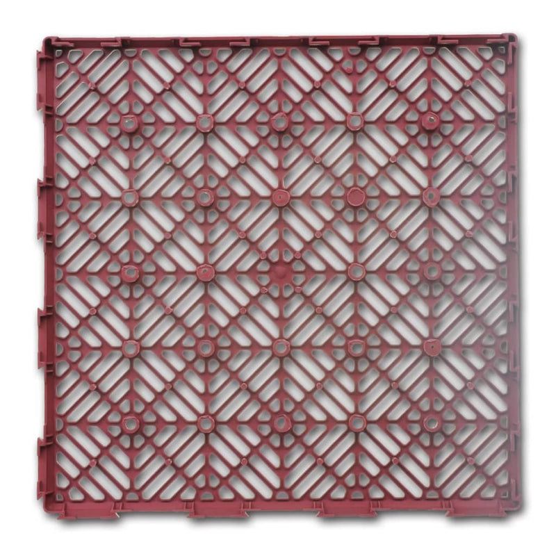 Load image into Gallery viewer, VidaXL Terrastegels vlonders 24 st 29 x 29 cm kunststof