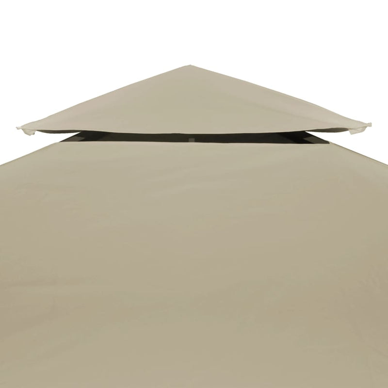 Afbeelding laden in galerijviewer, Vidaxl vervangend tentdoek prieel 310 g m² 3x3 m beige