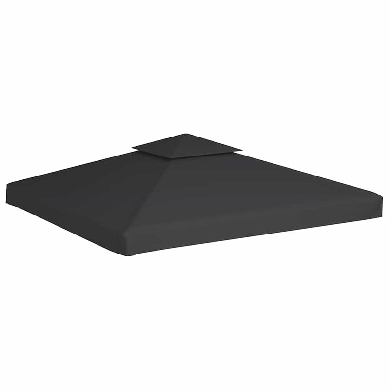 Chargez l'image dans la visionneuse de la galerie, Vidaxl vervangend tentdoek prieel 310 g m² 3x3 m donkergrijs