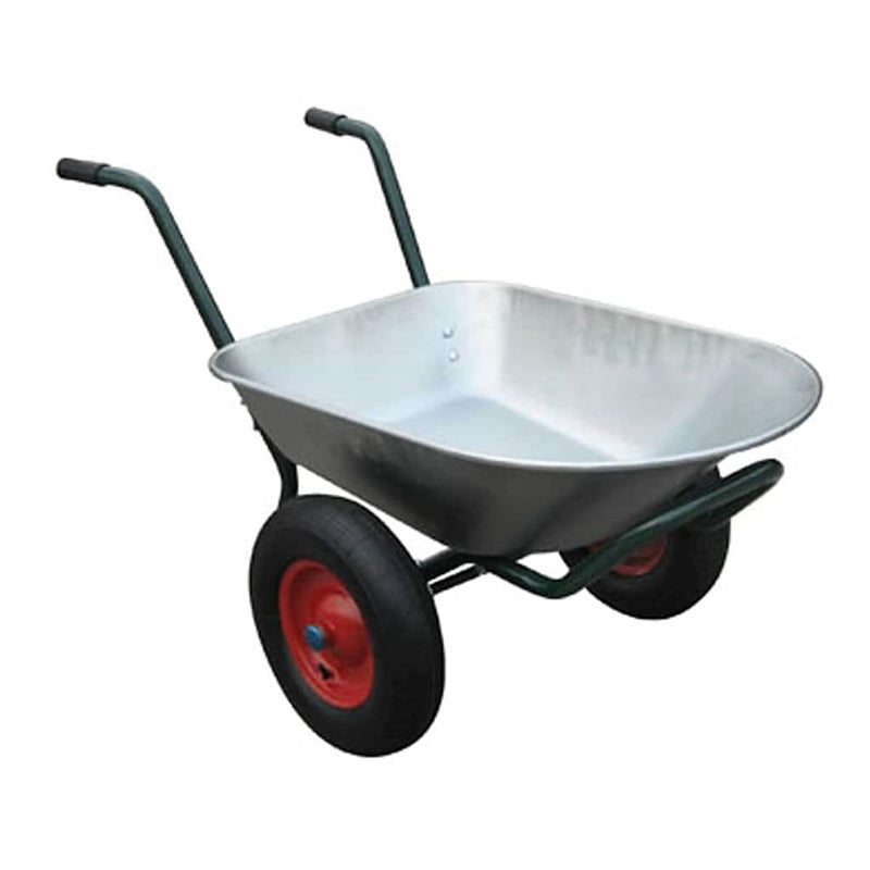 Chargez l'image dans la visionneuse de la galerie, Vidaxl kruiwagen met twee wielen 66 l