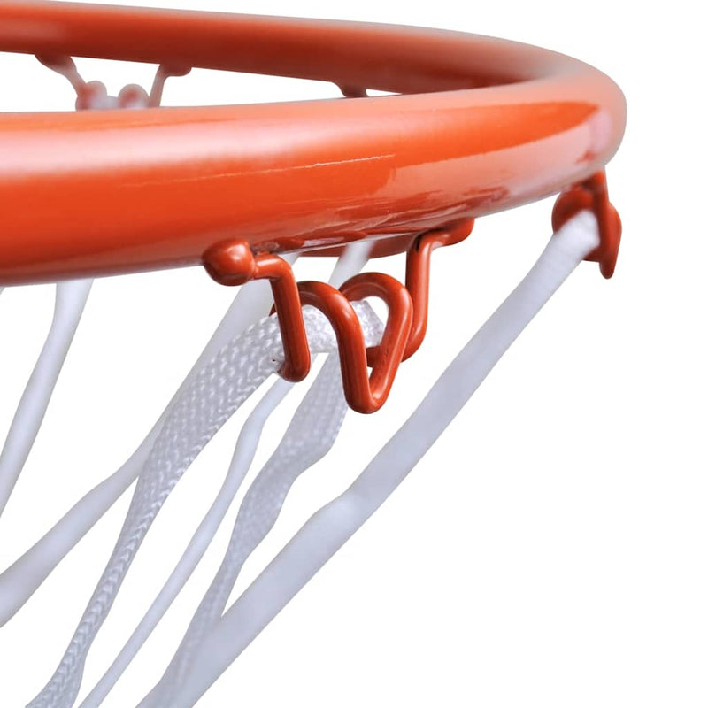 Load image into Gallery viewer, Vidaxl basketbalringset met net 45 cm oranje