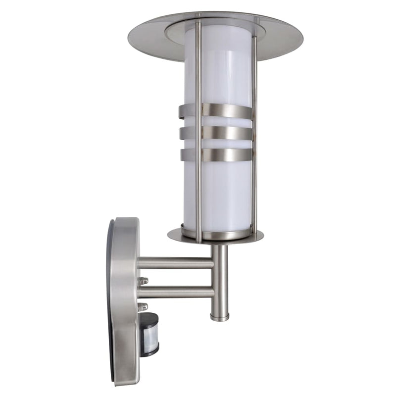 Chargez l'image dans la visionneuse de la galerie, Vidaxl pagode vormige rvs wandlamp met bewegingssensor