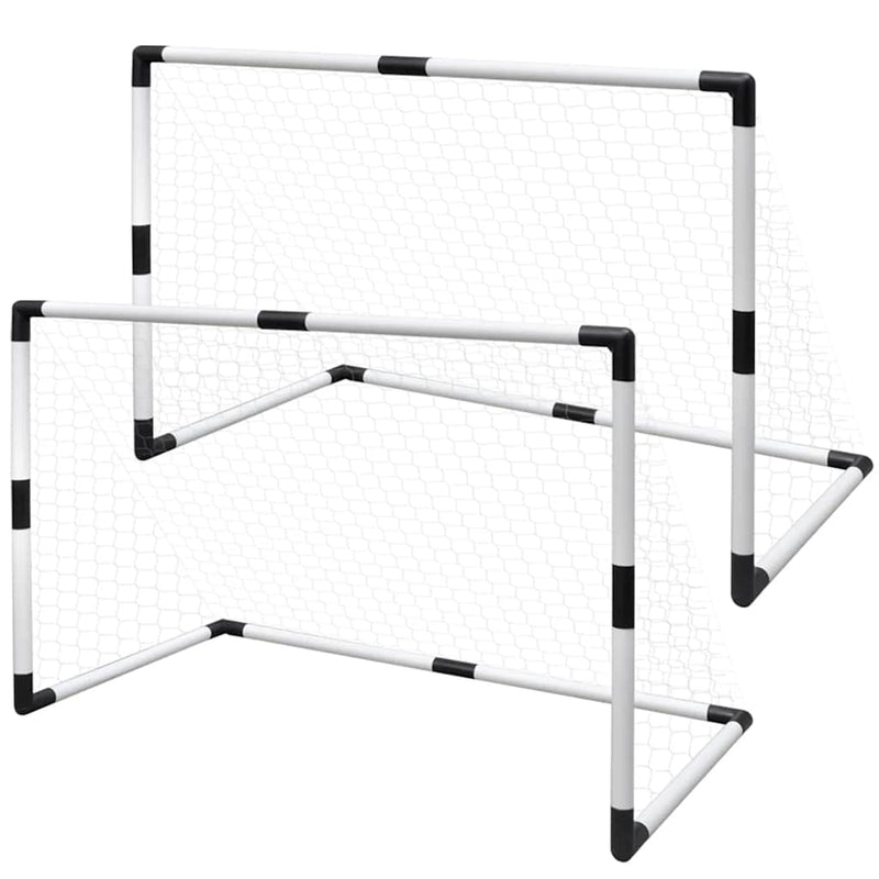 Load image into Gallery viewer, Vidaxl 2-delige minidoeltjesset met net 91,5x48x61 cm