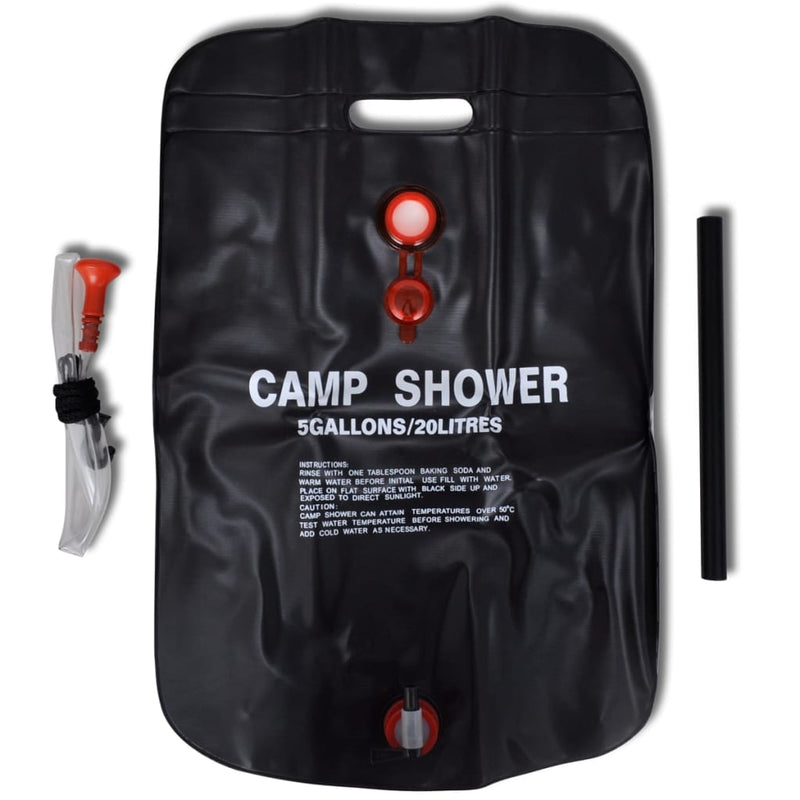 Load image into Gallery viewer, Vidaxl campingdouches 2 st solar 20 l
