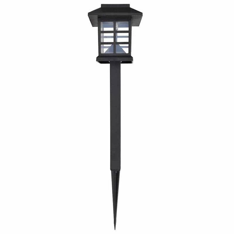 Chargez l'image dans la visionneuse de la galerie, Vidaxl 12-delige led-tuinverlichtingsset solar met pin 8,6x8,6x38 cm