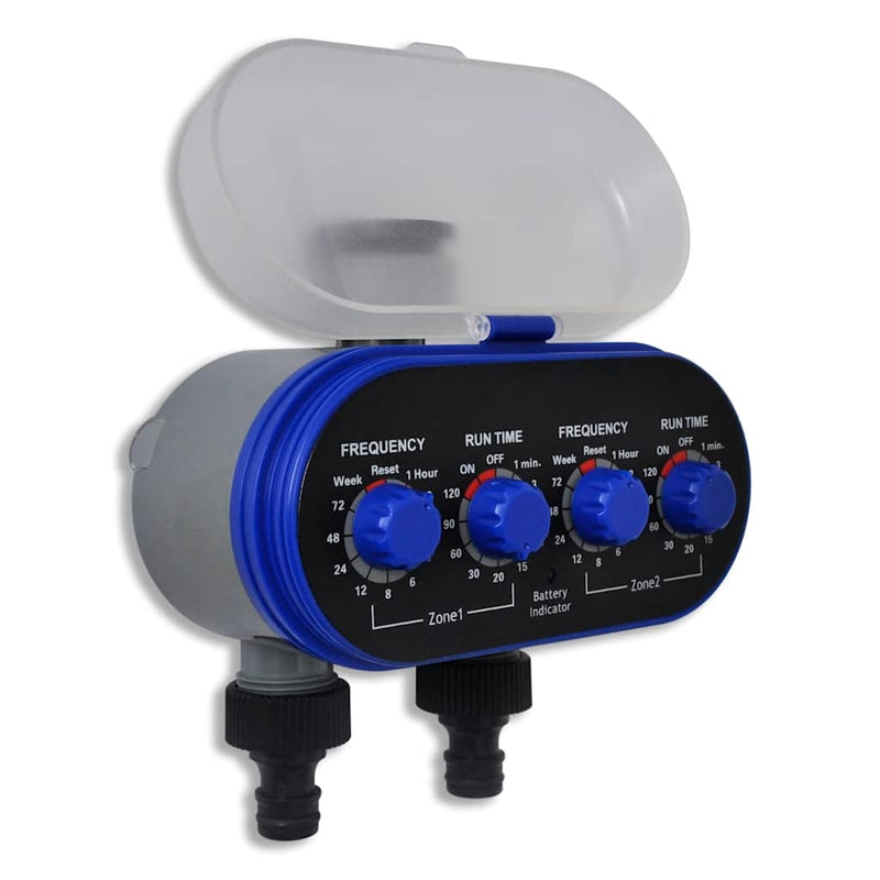 Load image into Gallery viewer, Vidaxl elektrische irrigatie watertimer (2 uitgangen)