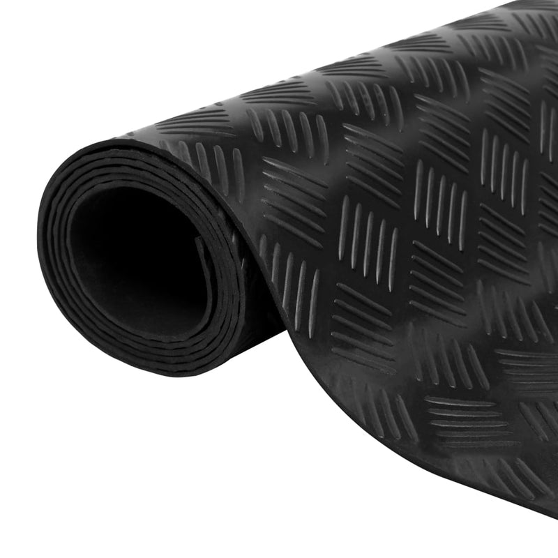 Load image into Gallery viewer, Vidaxl rubberen anti-slip vloermat 2x1m traanplaat