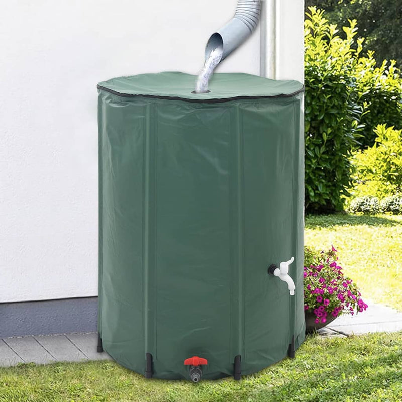 Load image into Gallery viewer, Vidaxl inklapbare watertank 500l (groen)