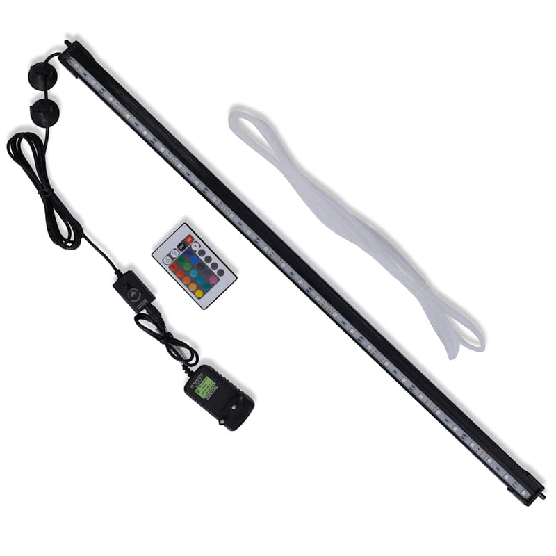 Load image into Gallery viewer, Vidaxl led-aquariumlamp met bubbels rgb 71 cm