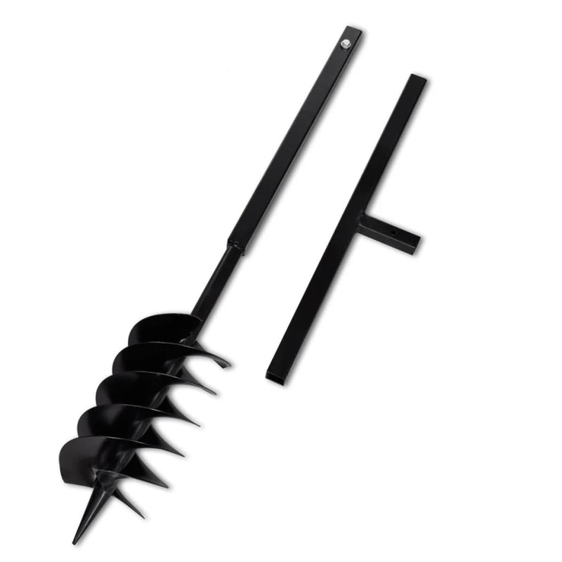 Load image into Gallery viewer, VidaXL Grondboor met handvat 150 mm en verlengstukken 13 m (staal)