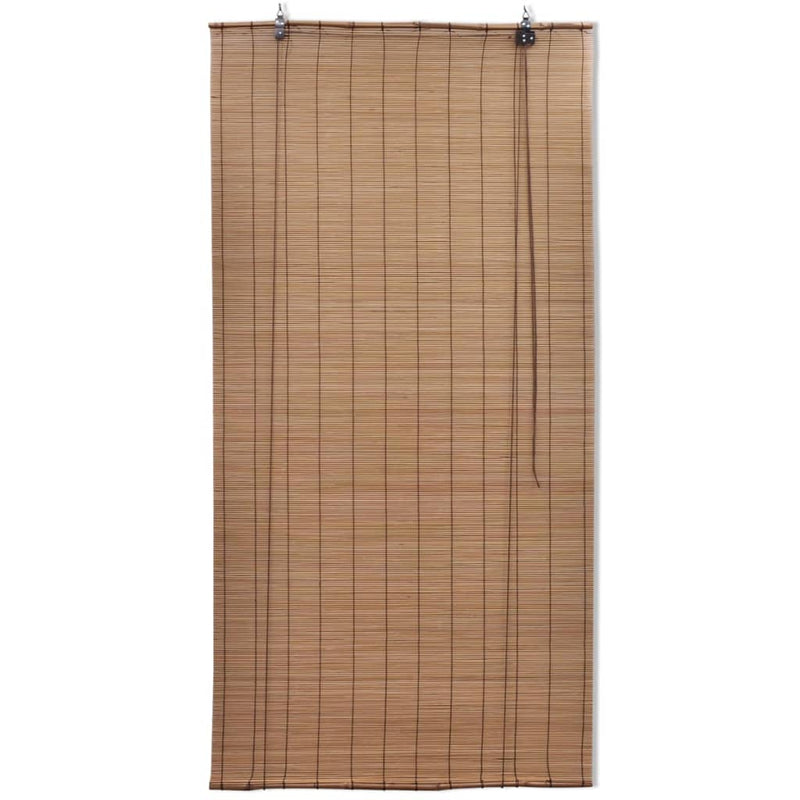 Load image into Gallery viewer, Vidaxl rolgordijn 100x160 cm bamboe bruin