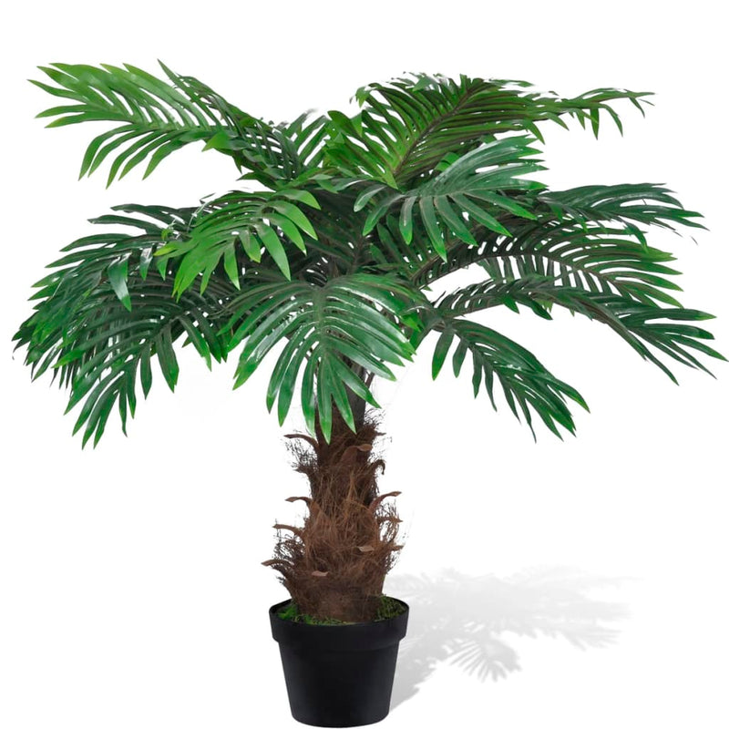 Load image into Gallery viewer, Vidaxl kunstboom met pot cycaspalm 80 cm