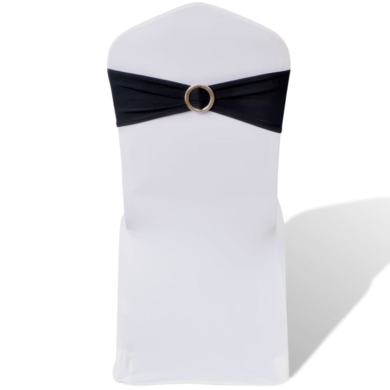 Load image into Gallery viewer, Vidaxl decoratief stoellint met een diamant 25 stuks (zwart)
