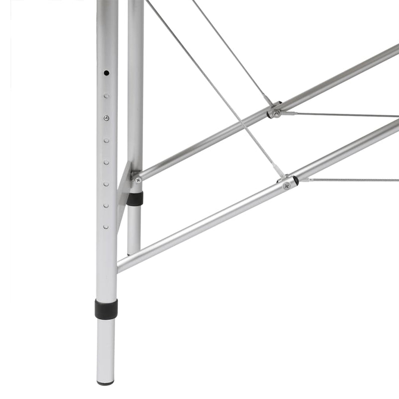 Load image into Gallery viewer, VidaXL Inklapbare massagetafel 3 zones met aluminium frame (rood)